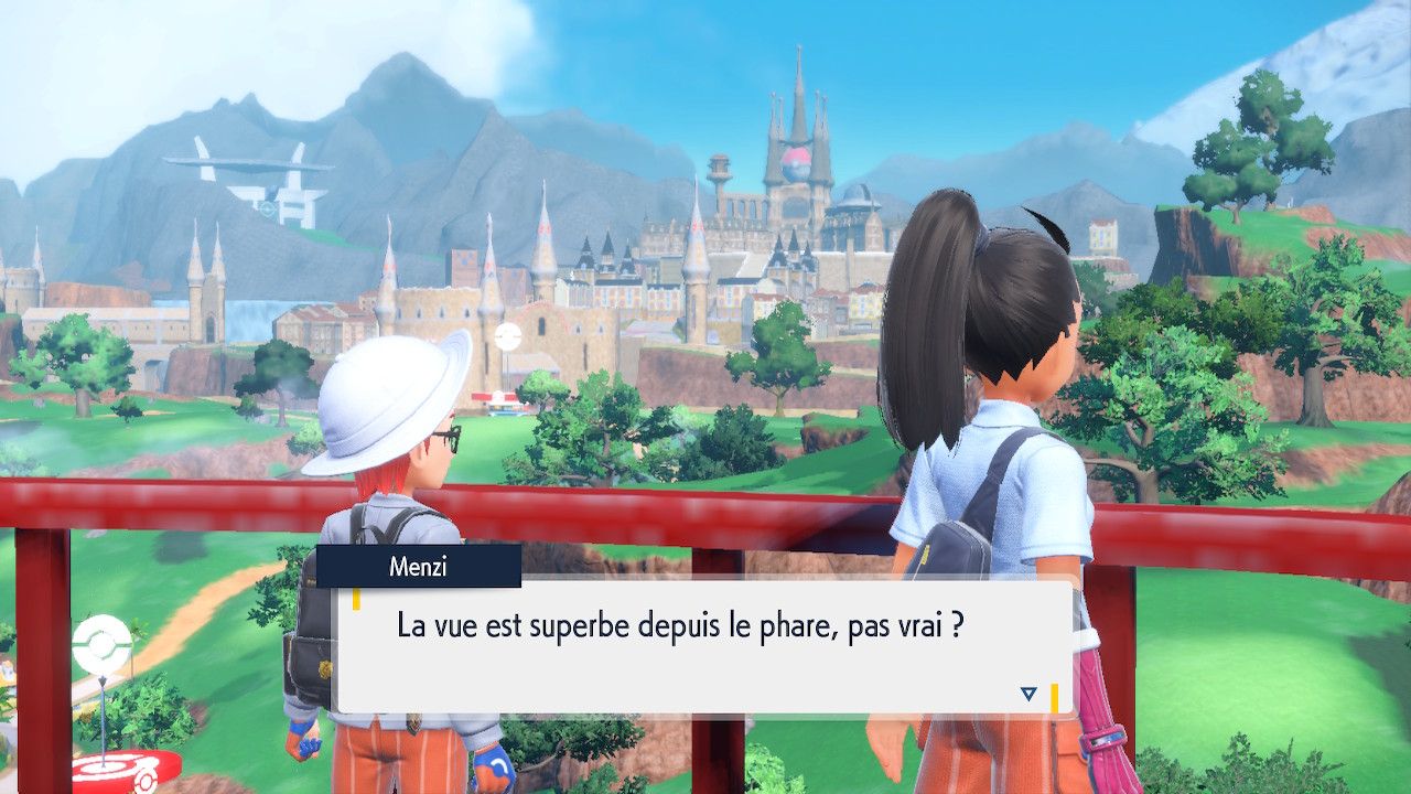 Image du paysage pas joli de Pokémon Écarlate et Violet