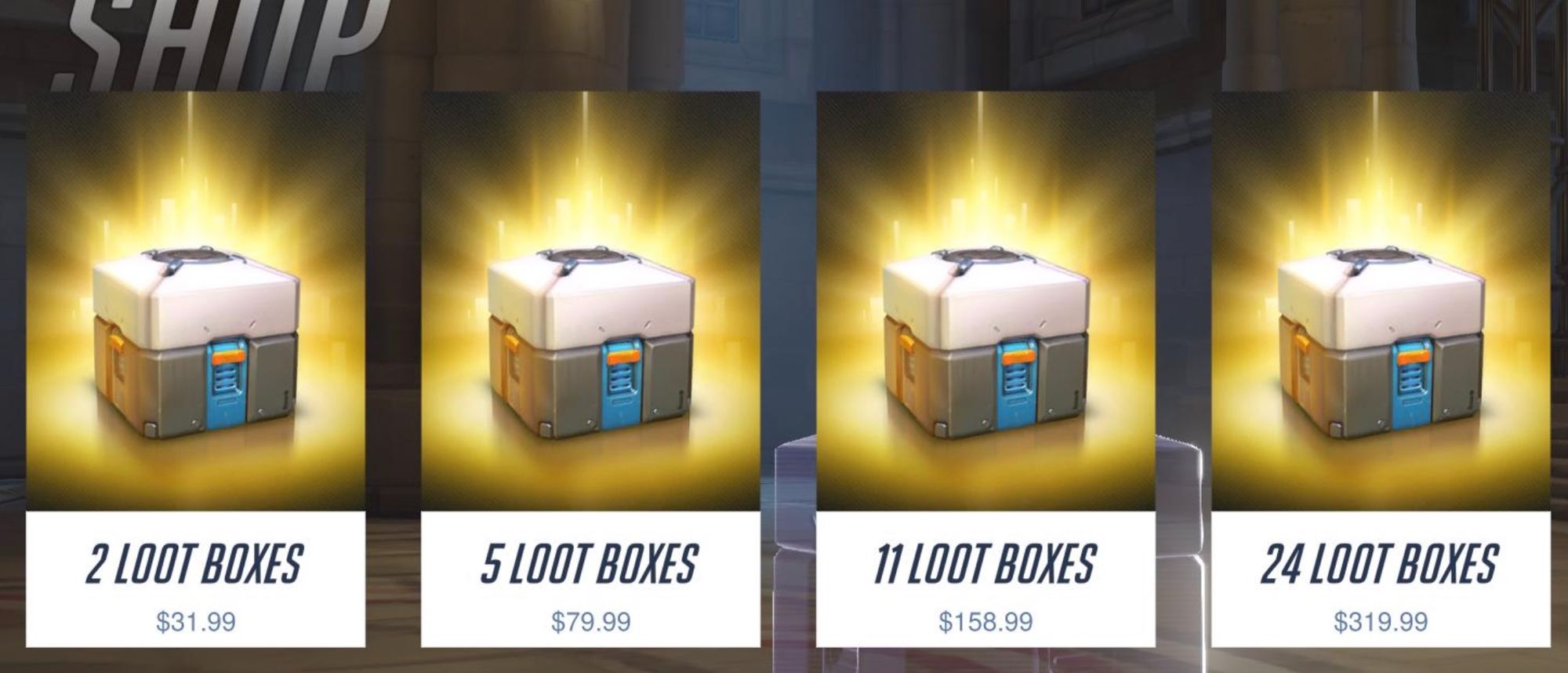 Exemple de lootbox