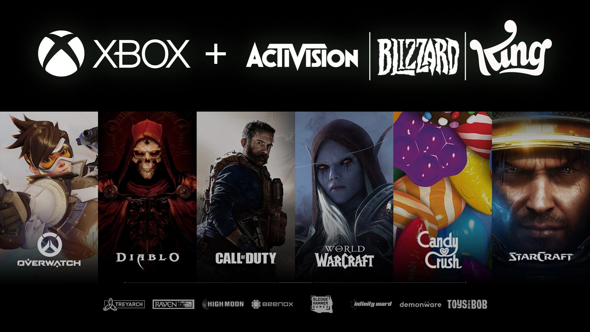 Licences Activision-Blizzard-King