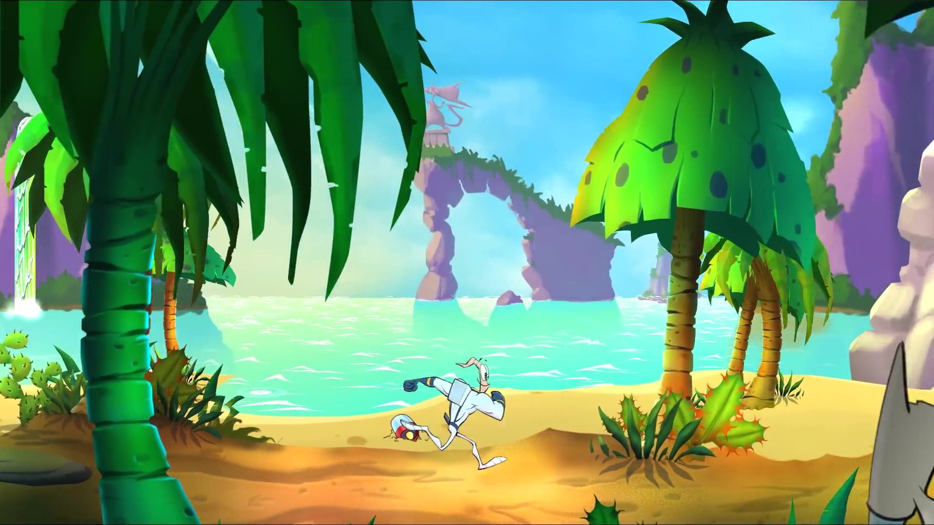 Screenshot du jeu annulé Earthworm Jim