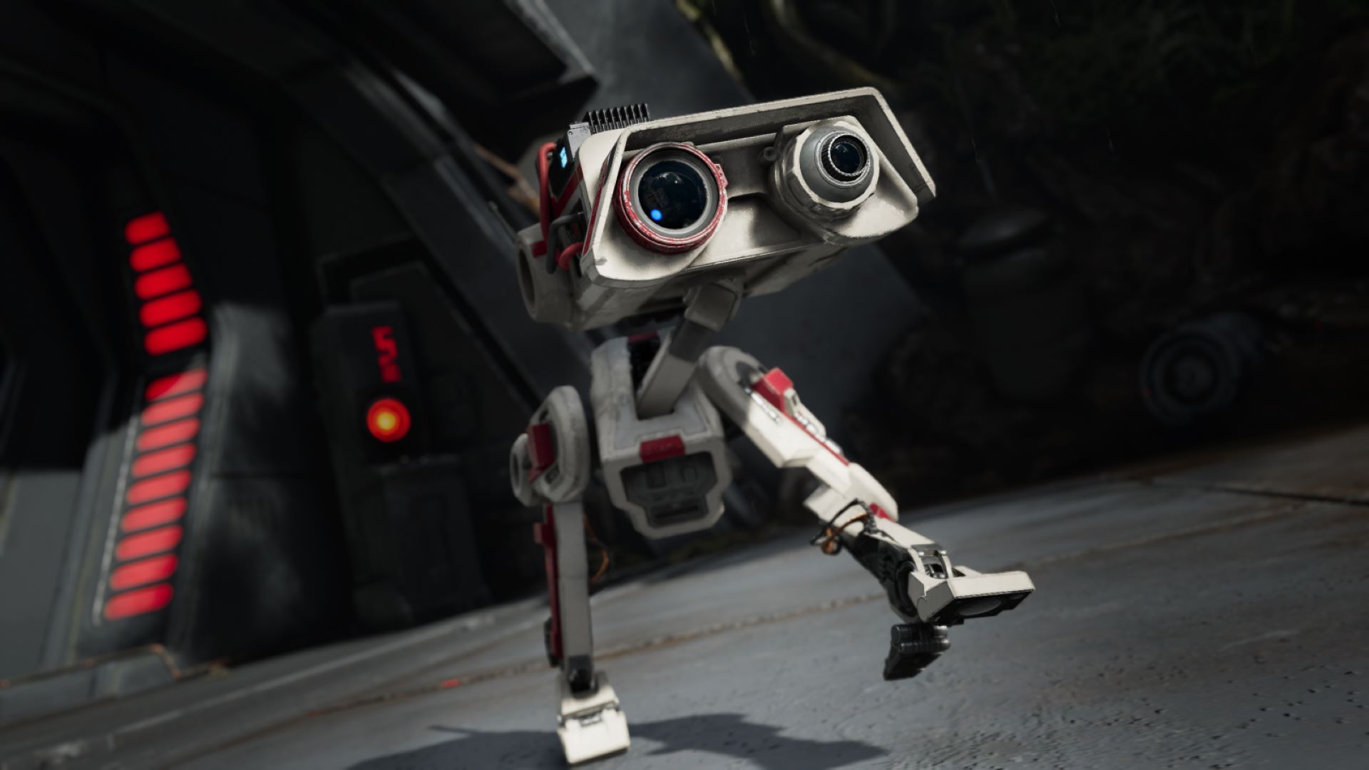 Star Wars Jedi : Survivor - capture d'écran du petit robot mignon BD-1