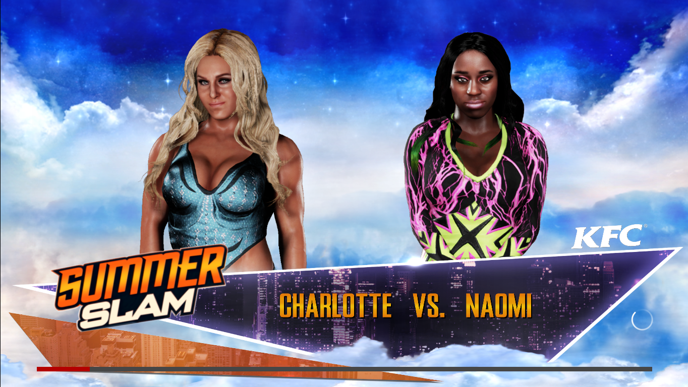 Charlotte Naomi WWE 2K18