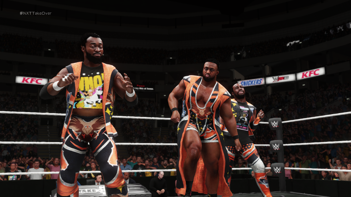 wwe 2k18 the new day