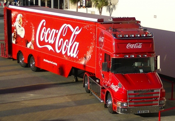 Coca camion