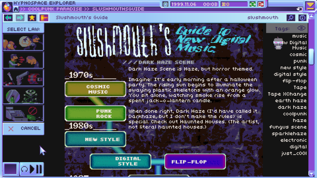 Hypnospace Outlaw test 