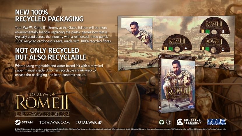 total war rome 2 emballage recyclable 
