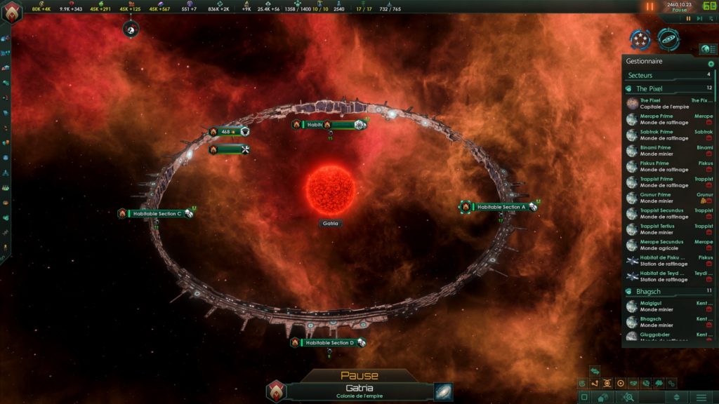 Stellaris Federations anneau monde