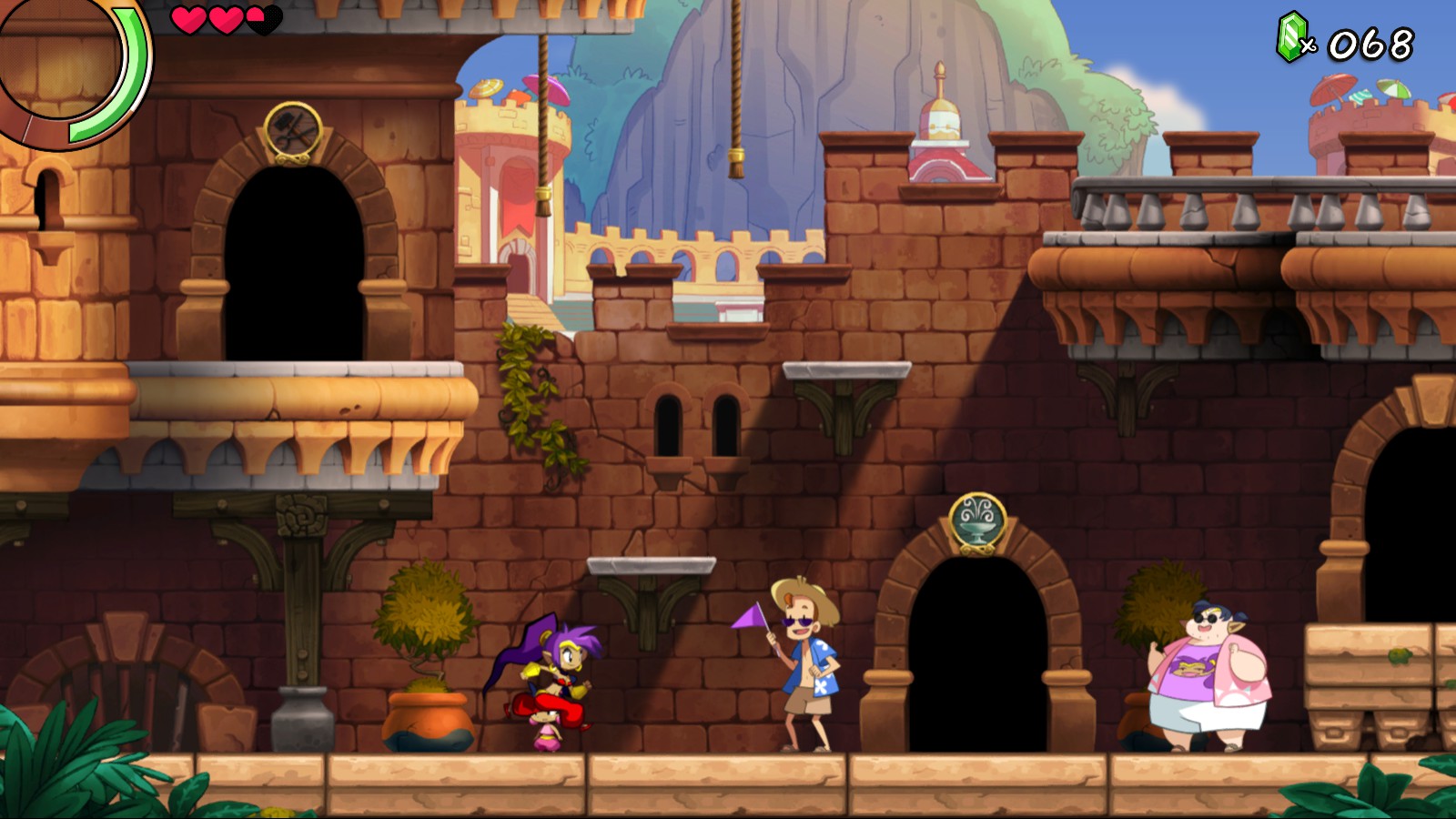 Shantae and the Seven Sirens gameplay