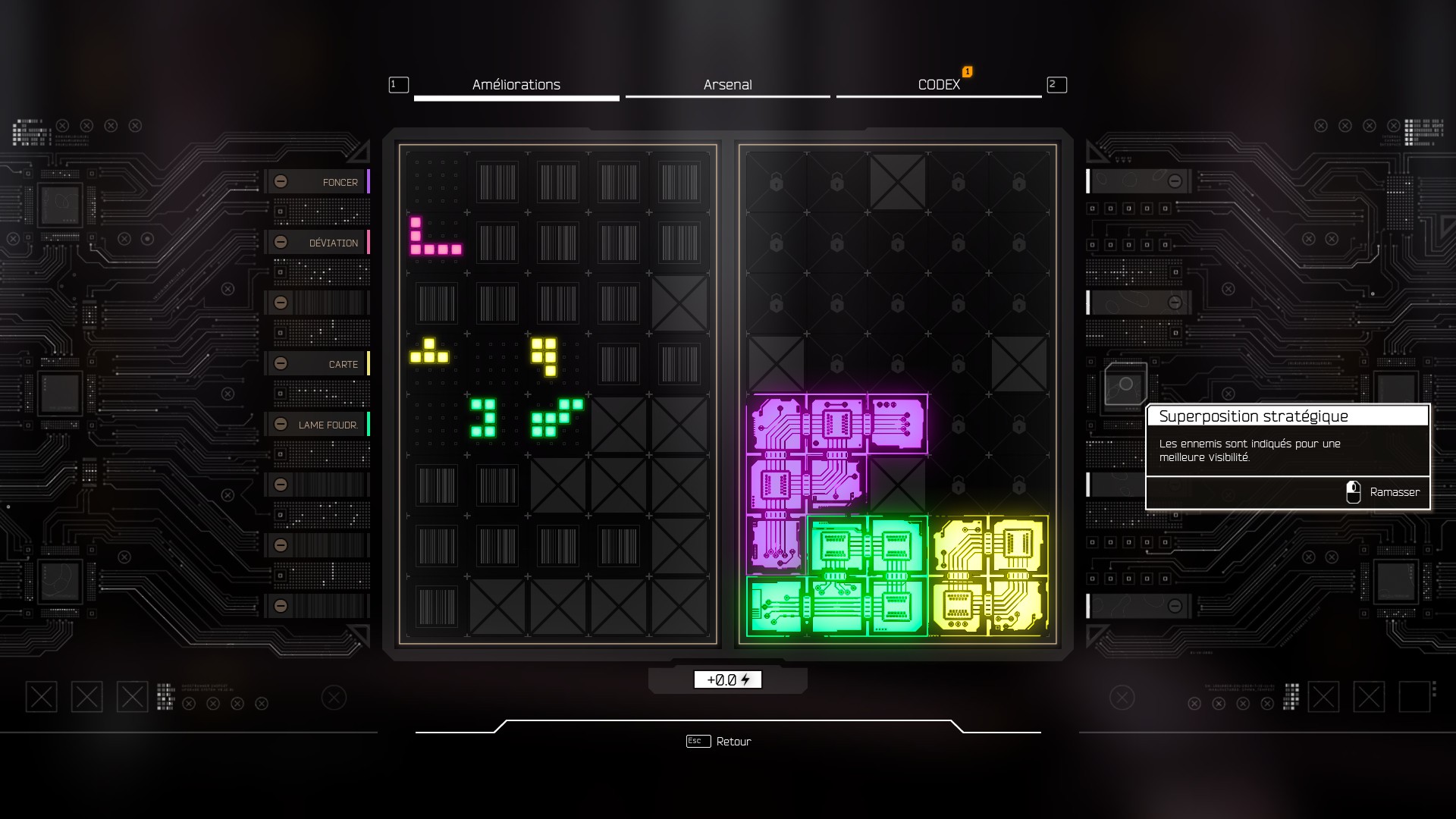 Ghostrunner Tetris