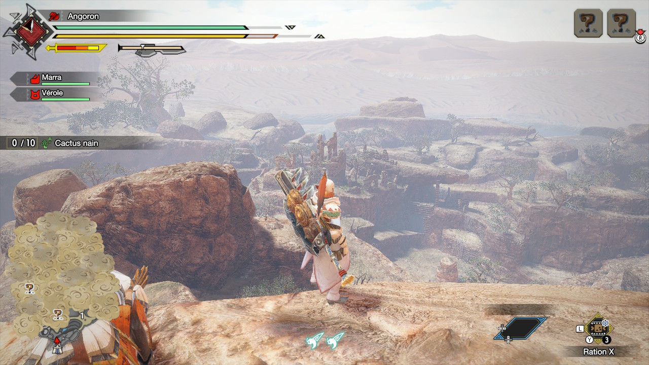 Monster Hunter Rise Screenshot désert