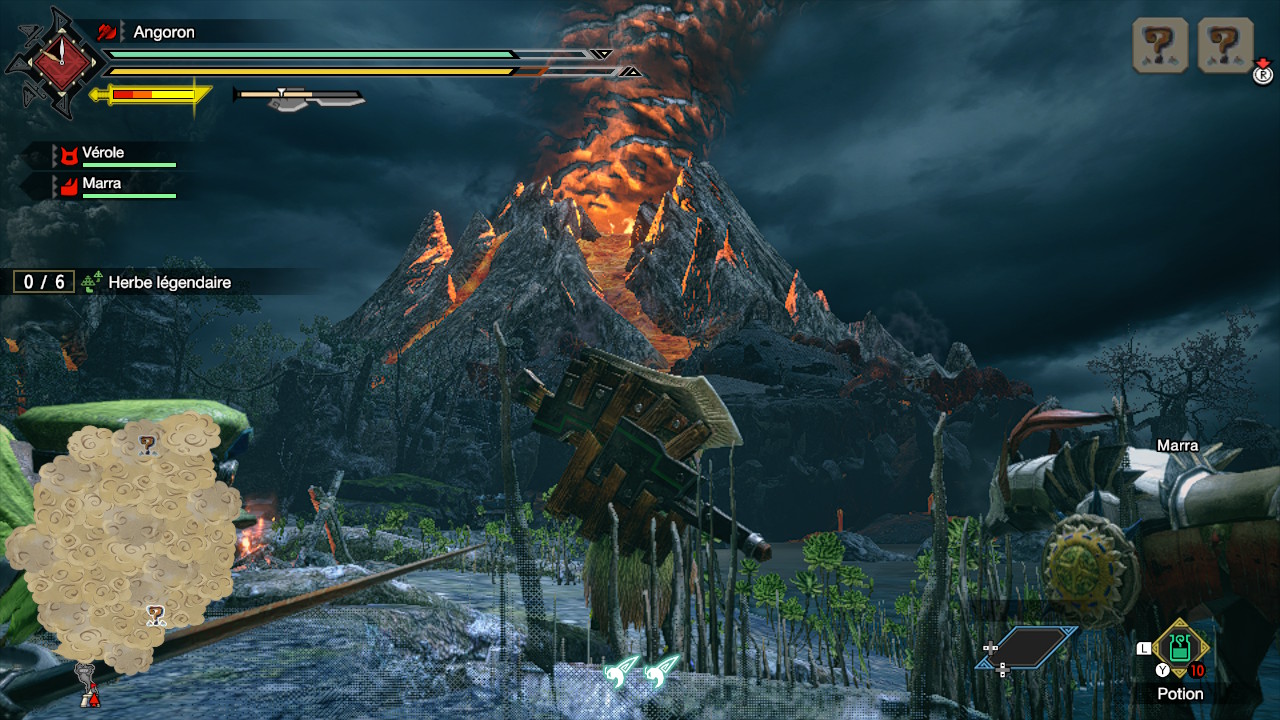 Monster Hunter Rise Critique screenshot volcan