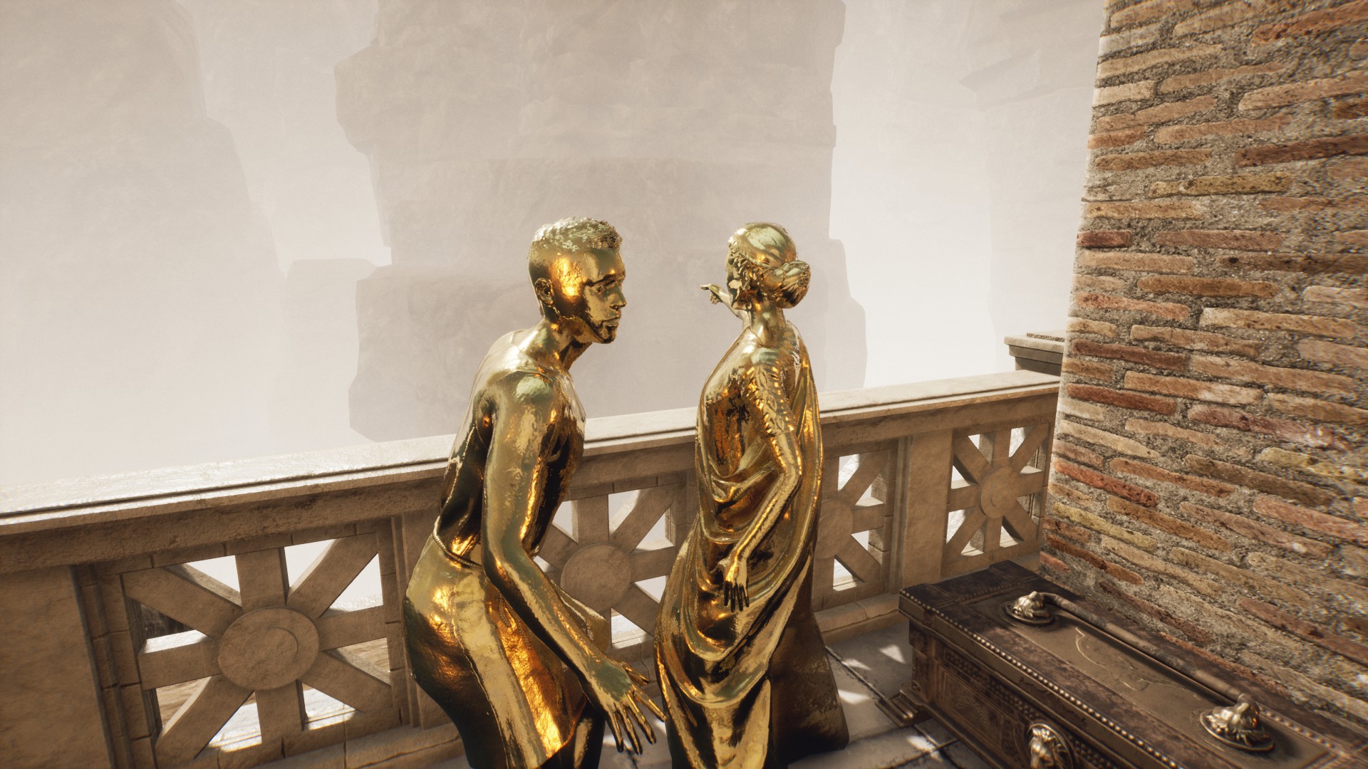 forgotten city statues golden rule