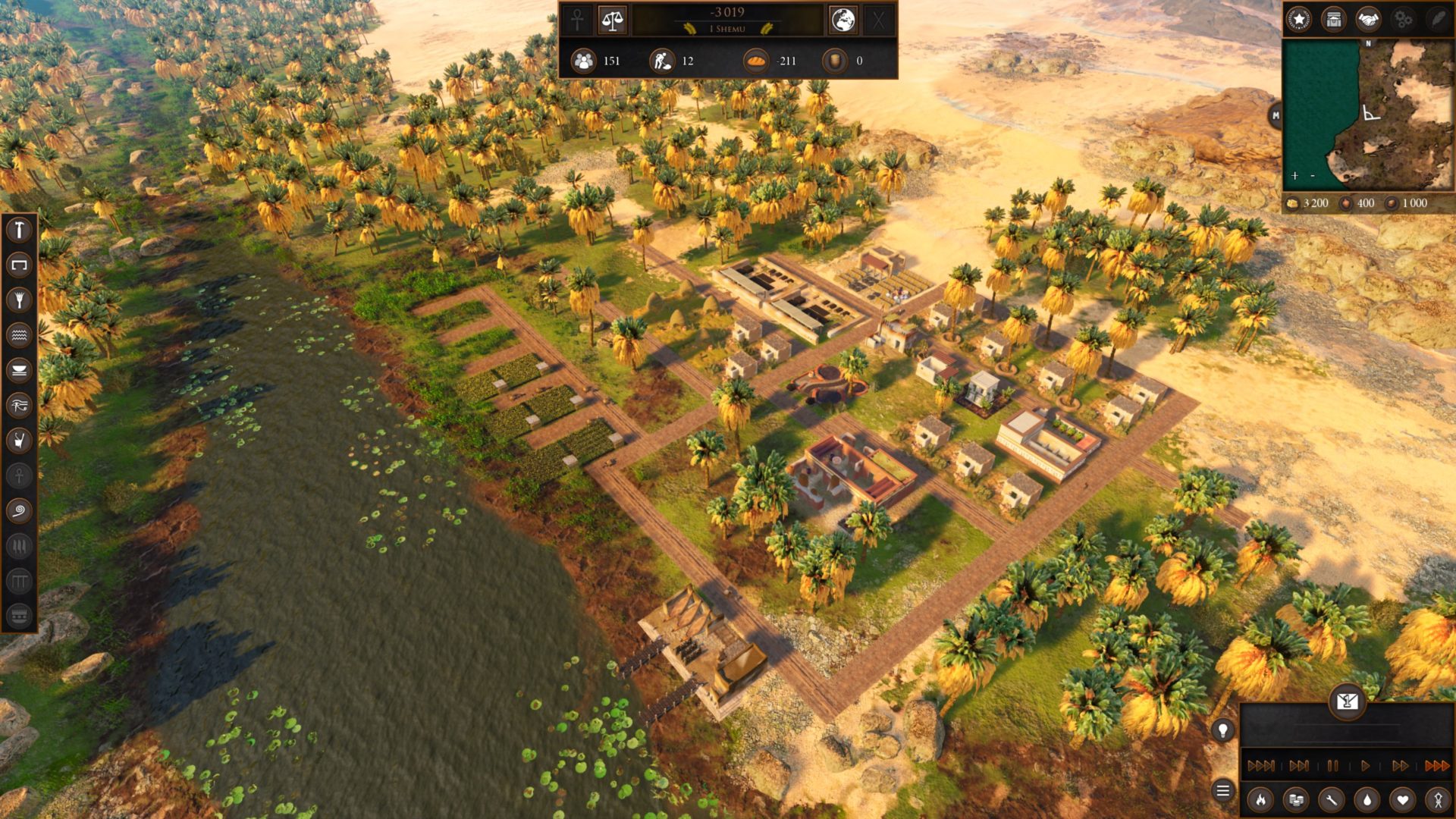 Builders of Egypt steam