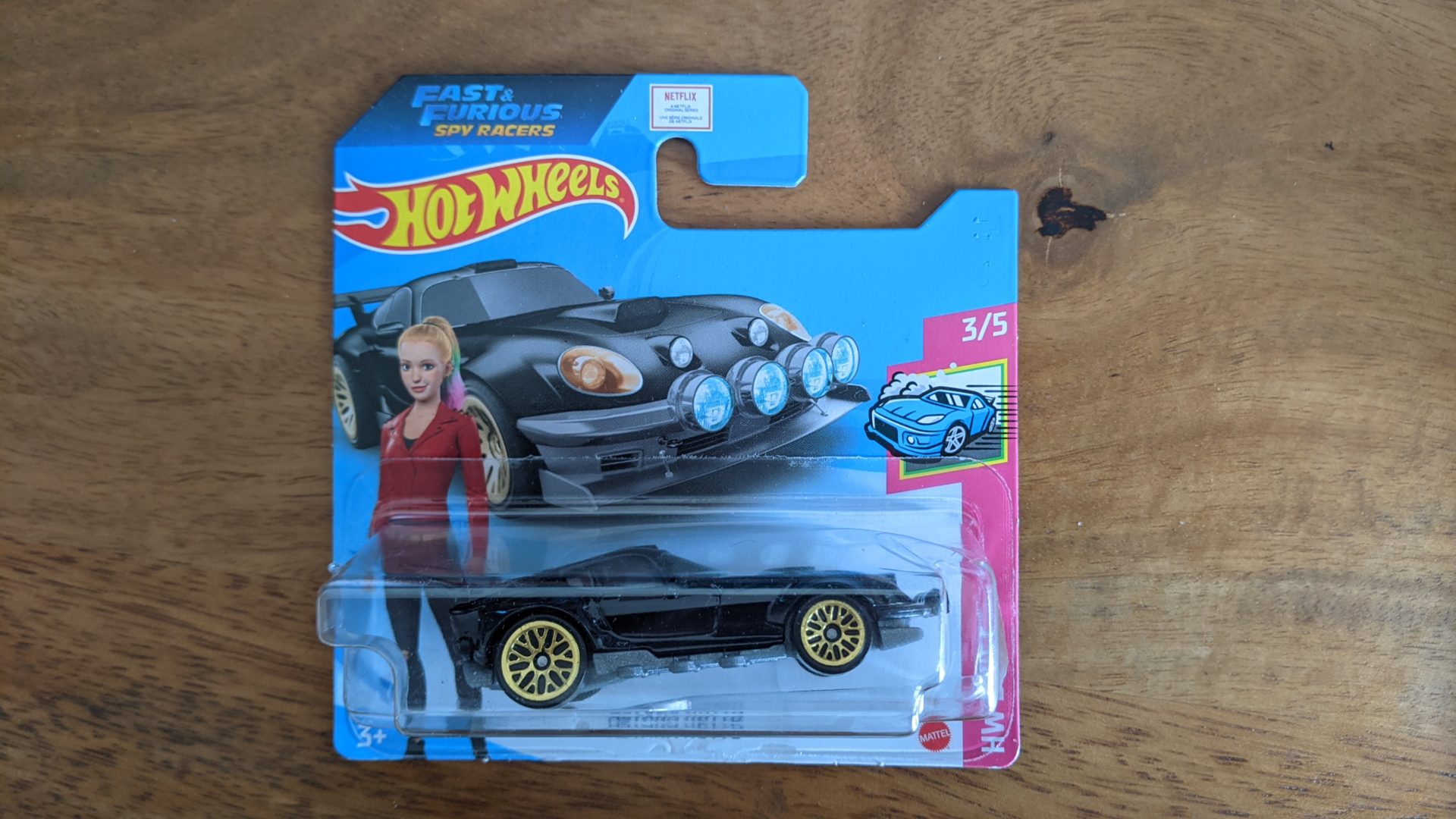 Ma voiture Hotwheels Fast & Furious Netflix Mattel