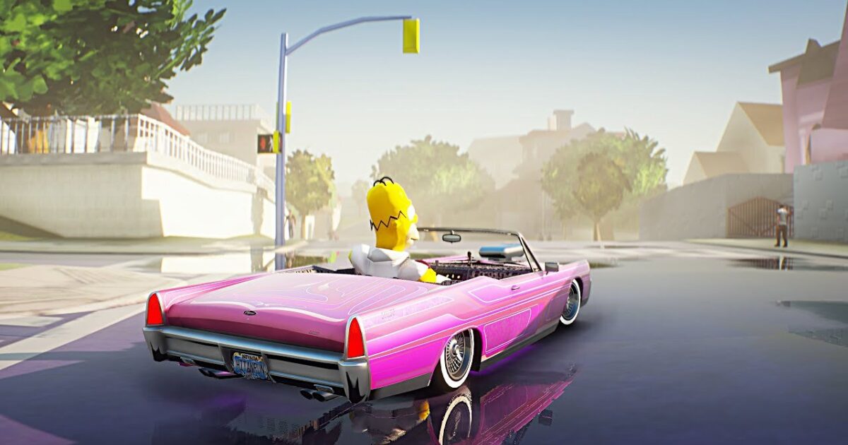 The Simpsons: Hit and Run unreal